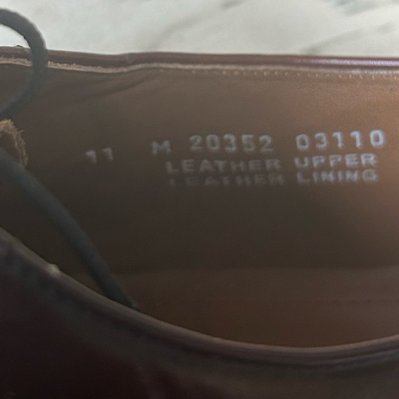 Leather Cap Toe Oxford Bostonian Classics First Flex Shoes (11 Medium) - Picture 13 of 15